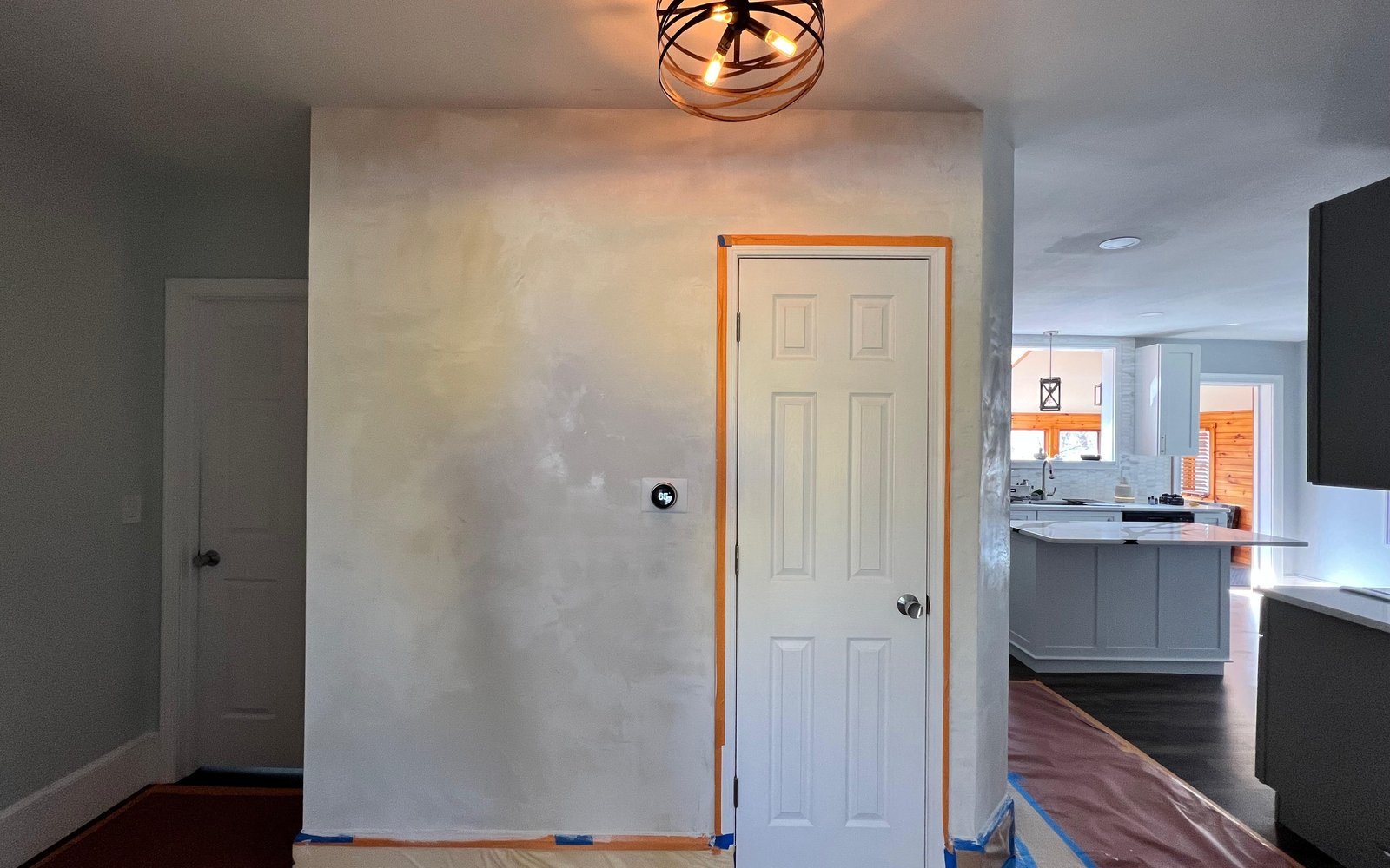 Decorative Accent Wall before photo